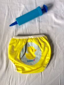Pump and swim pants included with the swimava.